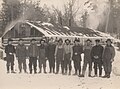 Canadian lumberjacks in 1917, photo by Reuben Sallows