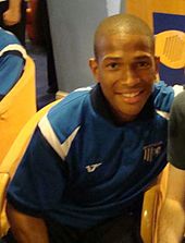 Footballer Simeon Jackson