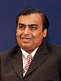 Mukesh Ambani op 2 december 2007 geboren op 19 april 1957