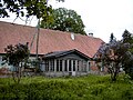 Herrenhaus Okten in Okte, bis zur Verstaatlichung 1920 Eigentum des Adelsgeschlechts Fircks