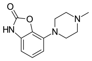 <span class="mw-page-title-main">Pardoprunox</span> Antiparkinsonian compound researched for the treatment of depression and anxiety disorders