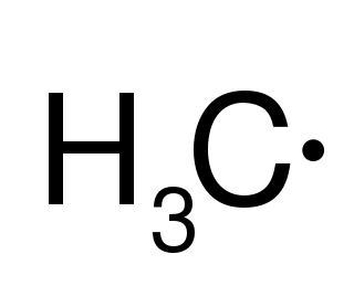 <span class="mw-page-title-main">Methyl radical</span> Chemical compound