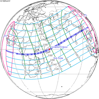 <span class="mw-page-title-main">Solar eclipse of February 16, 1980</span> Total eclipse