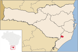 Location of Lauro Müller