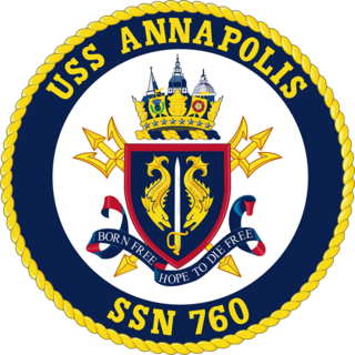 USS <i>Annapolis</i> (SSN-760) Los Angeles-class nuclear-powered attack submarine of the US Navy