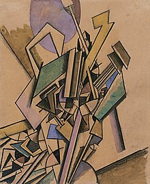 Edward Wadsworth, Vorticist Study, 1914, Museo Thyssen-Bornemisza, Madrid Vorticist Study (1914).jpg