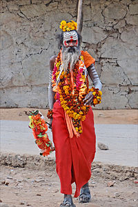 Sādhu a Orchha, Madhya Pradesh