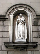 Statue of Our Lady of the Rosary