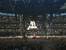 Adele en concert à Wembley 2017