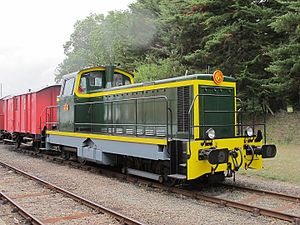 Picture of diesel locomotive