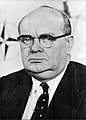 Paul-Henri Spaak in 1957 overleden op 31 juli 1972