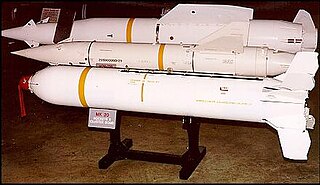 <span class="mw-page-title-main">CBU-100 Cluster Bomb</span> American cluster bomb