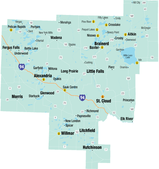 <span class="mw-page-title-main">Central Minnesota</span> Region of Minnesota, United States