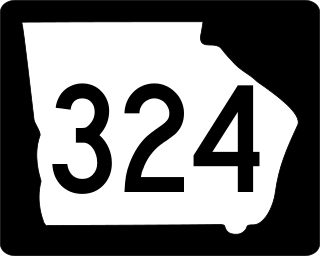 <span class="mw-page-title-main">Georgia State Route 324</span> Highway in Georgia, United States