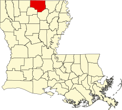 Location within the U.S. state of Louisiana