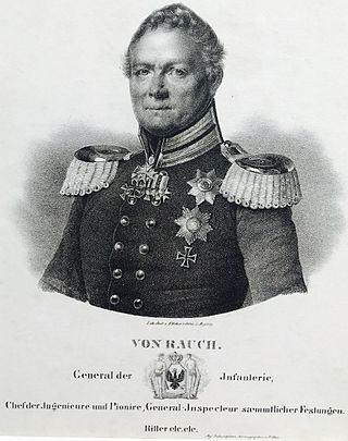 <span class="mw-page-title-main">Gustav von Rauch</span> Prussian general