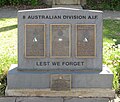 Memorial to the 8th Division of the Second Australian Imperial Force