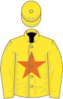 Yellow, orange star