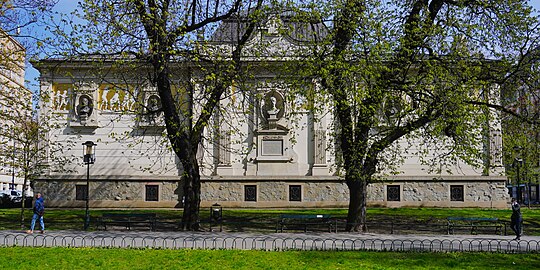 Widok elewacji od strony Plant