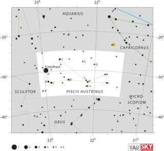 <span class="mw-page-title-main">Piscis Austrinus</span> Constellation in the southern celestial hemisphere