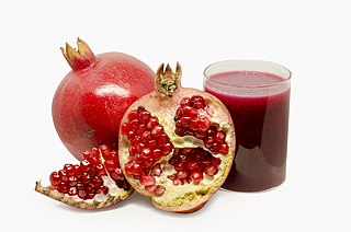 <span class="mw-page-title-main">Pomegranate juice</span> Juice obtained from the fruit of the pomegranate