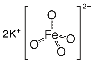 <span class="mw-page-title-main">Potassium ferrate</span> Chemical compound