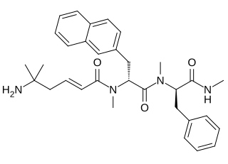 <span class="mw-page-title-main">Tabimorelin</span> Chemical compound