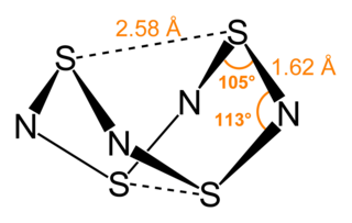 <span class="mw-page-title-main">Tetrasulfur tetranitride</span> Chemical compound