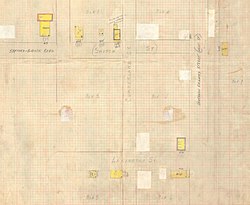 1919 fire insurance map of Safford