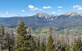 Buffalo Mountain (center) and Red Peak (right)