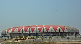 Buitenkant van het stadion