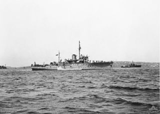 HMAS <i>Bundaberg</i> (J231) Bathurst-class corvette