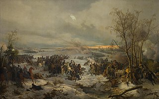 <span class="mw-page-title-main">Battle of Krasnoi</span> 1812 battle during the French invasion of Russia