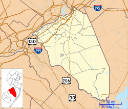 Lumberton is located in Burlington County, New Jersey