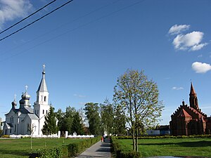 Baznīcas Lahišinas ciemā