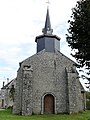 La façade occidentale de l'église Saint-Pierre-ès-Liens.