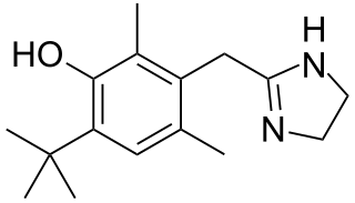 <span class="mw-page-title-main">Oxymetazoline</span> Topical decongestant