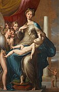 Parmigianino, Dugovrata Madonna