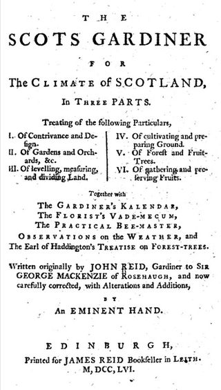 <span class="mw-page-title-main">Gardening in Scotland</span>