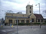 St Mary's Church, Bedford, which Farrar saved from demolition