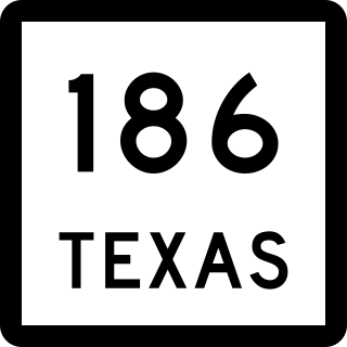 <span class="mw-page-title-main">Texas State Highway 186</span> State highway in Texas