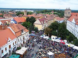 City centre of Skalica