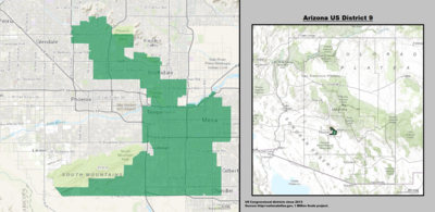 9. Kongresswahlbezirk Arizonas (seit dem 3. Januar 2013)