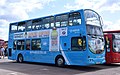 An example of Arriva Midlands' Pulsar Geminis in Arriva's standard Journey Mark livery