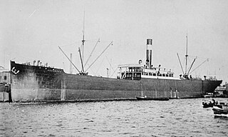 SS <i>Augsburg</i> Cargo steamship that vanished in 1912