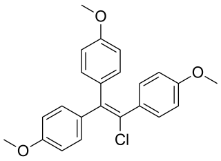 <span class="mw-page-title-main">Chlorotrianisene</span> Chemical compound