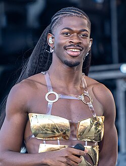 Lil Nas X Glastonburyn festivaaleilla vuonna 2023.