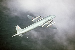 Радянський Іл-38 на патрулюванні. 1986 рік