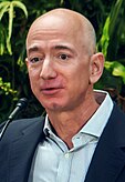 Jeff Bezos listigita kvin fojojn: 2018, 2017, 2014, 2009, kaj 2008 (finalinto en 2021, 2020, 2019, 2016, 2015, 2013, kaj 2012)