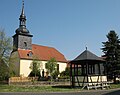 Kirche und Glockenturm in Kahlwinkel